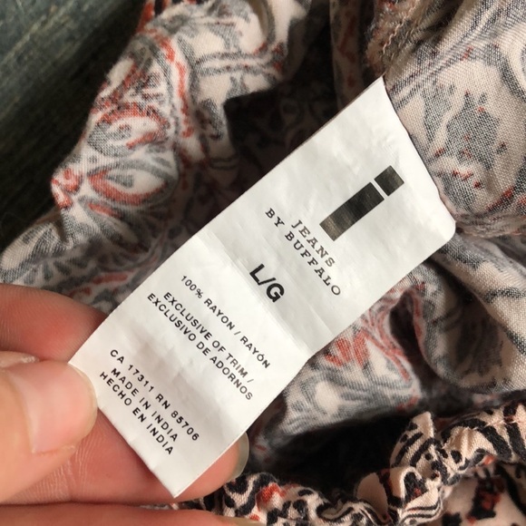 I Jeans By Buffalo Boho Wide Leg Beach Pants - Picture 8 of 9